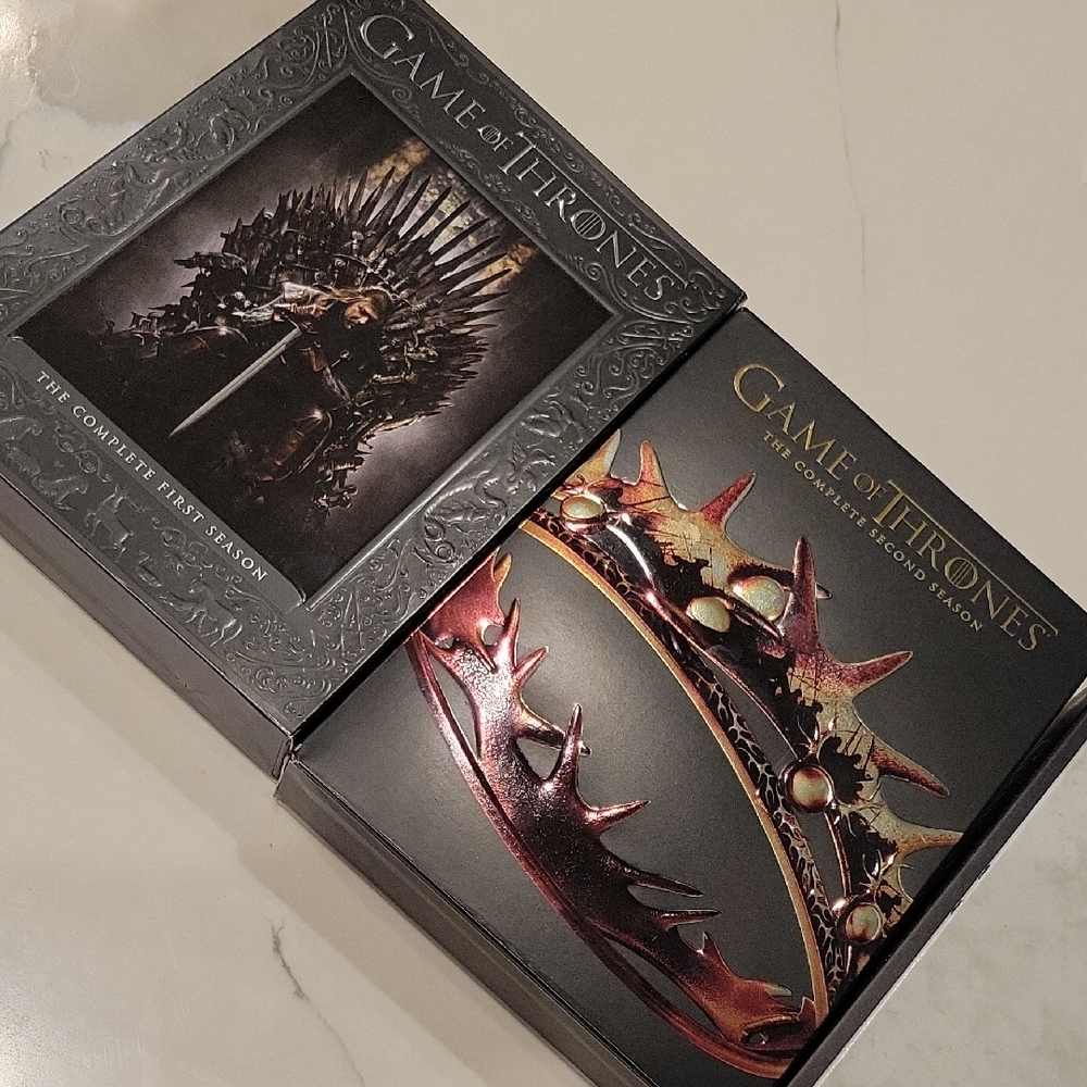 Game of Thrones Complete First and Second Season 1 2 3 4 Box Set